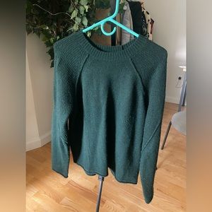 TopShop green sweater size US 10 UK 14